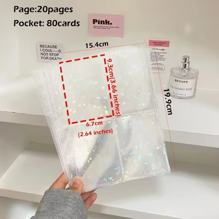 Porta Tarjetas Fotográficas de Peluche A5 Album de Fotos de Ídolos Kpop - 1