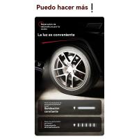 Inflador de neumáticos portátil con compresor de aire plateado, doble alimentación, enganches automáticos y pantalla digital precisa para coches, bicicletas, balones y motos - details 8