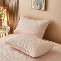 Funda de colchón acolchada suave de algodón puro, Protector de almohadilla de cama personalizado, antibacteriano, tamaño King, no incluye funda de almohada - details 31