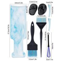 Juego de tinte profesional para estilismo y resaltado, herramientas de peluquería, palo mezclador, cepillo para teñir el cabello, Protector de oreja, bricolaje, 3/8 Uds. - details 0