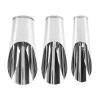 Juego de 3 piezas de Metal para bonsái, recogedor de tierra manual de acero inoxidable para jardín, Kit de herramientas profesionales para bonsái - details 3