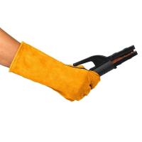 Soft Welding Gloves Anti-scalding Heat Resistant Gardening Safety Gloves Durable Protective Leather Working Gloves Farms - details 15