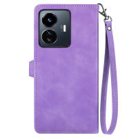 Funda de cuero con tapa y cremallera para vivo Y02, Y02S, S16E, v27e, Y22, Y52T, Y55, Y55S, Y73T, Y75S, Y77, X80 Lite, X90, S16, iQOO, Neo7, Z7 - details 20
