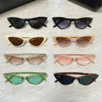 Nuevas gafas de sol tipo ojo de gato, gafas de sol retro de moda para hombres y mujeres, gafas de montura pequeña - details 0