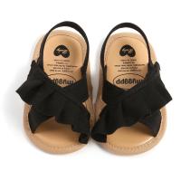 Sandalias de Punta abierta con volantes para niña, recién nacida, primavera y verano - details 20