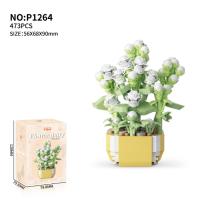 Bloques de Construcción de Cactusas Flor Eterna Bonsái Árbol Jardines Románticos Ladrillos DIY - details 28