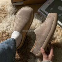 Nuevos zuecos de madera de cuero genuino de alta calidad para hombres talla grande 38-46 antideslizantes informales zapatos de moda ligeros negros puros - details 7