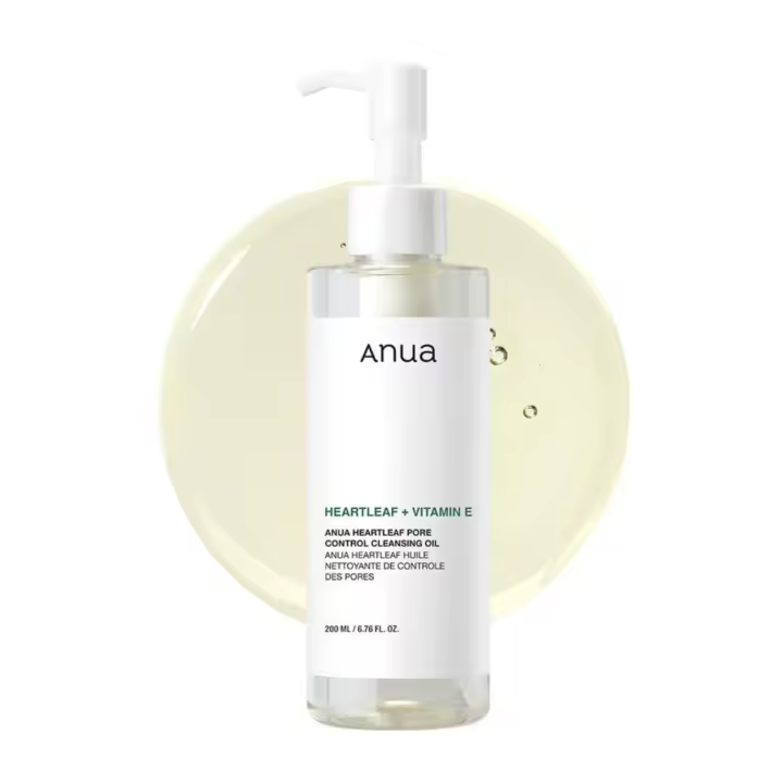 Anua Heartleaf Aceite limpiador de poros Desmaquillante de manchas negras para belleza coreana - 1