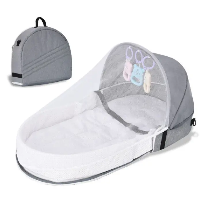 Mosquitera de protección para cuna de bebé recién nacido, cesta portátil para cama, tumbona, capazo para guardería - 1