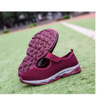 Zapatos Deportivos informales de malla tejida para mujer, zapatillas profesionales antideslizantes para correr, zapatos ligeros y cómodos para mamá, Verano - details 17