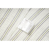 Polo de corte recto y holgado de marca de moda americana, tejido de doble brillo de puro algodón con logotipo bordado clásico, camisa de manga corta sin cuello para hombre, nueva camiseta informal de estilo veraniego para parejas - details 7