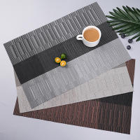 Mantel individual de PVC, antideslizante, resistente al desgaste, lavable, resistente al calor, fácil de guardar, 30x45 cm - details 0