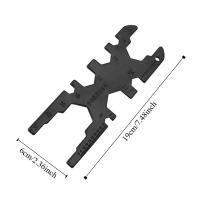 Manguera de reparación de ducha, llave para grifo, tuerca de plástico de acero con alto contenido de carbono, carrete, llave de burbujeador, aflojador ajustable - details 0