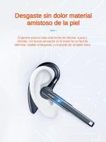 Auricular Bluetooth 2024, Audífono Inalámbrico con Micrófono, Auricular Bluetooth para Oficina, Auricular para Camionero con 120 Horas de Tiempo en Espera, para Teléfonos iPhone, Android, Samsung, Xiaomi y Huawei - details 7