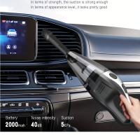 Potente aspiradora de mano inalámbrica - Mini aspiradora de limpieza portátil con carga USB para automóvil, hogar, oficina - Variedad de accesorios - details 14