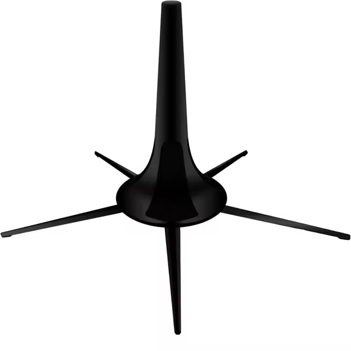 Soporte portátil para trompeta, accesorio plegable de Metal con 5 patas, novedad - 1