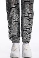 Modo nuage estampage à chaud hommes pantalons décontractés Harajuku Hip Hop Disco danse fête Streetwear cordón pantalon discothèque pantalon - details 11