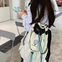 Mochila de almacenamiento de raqueta deportiva de gran capacidad, bolso de hombro ligero de nailon para Fitness, bolsa de Fitness con cordón de tenis de estilo coreano - details 10