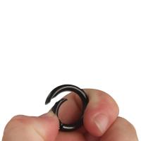 5 uds DIY 25mm O Ring llavero Clips colorido duradero que se puede abrir mosquetón redondo Metal resorte cierre cadena de perro - details 0