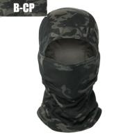 Pasamontañas táctico, máscara facial completa, cubierta de escudo, sombrero de caza y ciclismo, bufanda de camuflaje - details 7