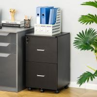para Archivos con 2 Cajones Cerradura de 2 Llaves 5 Ruedas para Tamaño Carta A4 para Estudio Despacho - details 3