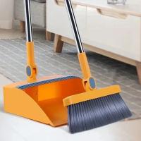 Juego de Escoba y Recogedor Plegable de Acero Inoxidable Utilizable en Cocina y Oficina - details 12