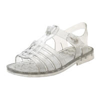 Zapatos de princesa de gelatina con suela blanda y punta abierta, zapatos de playa romanos huecos y transpirables - details 41