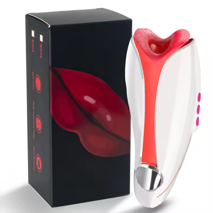 Masturbador masculino automático 10 vibración de empuje Simulado oral de silicona suave Modos giratorios Mastubator Cup Sex Machine Coño para pene Juguete sexual para hombres - 1