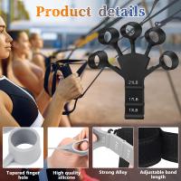 Ejercitador de fuerza para dedos, 2 piezas, ejercitador de mano para fuerza, pinza de mano, productos de Fitness convenientes - details 2