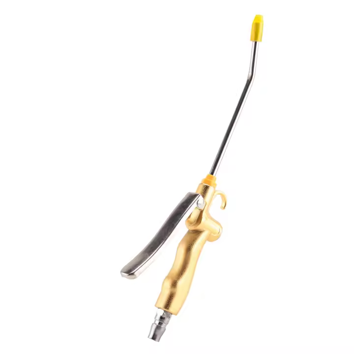 Herramienta de limpieza de polvo neumática Industrial con boquilla de flujo de protección de goma, accesorios de compresor, alto volumen - 1