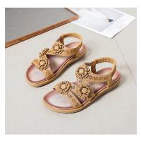 Sandalias planas para mujer 2025 - Estilo bohemio con pedrería y flores, sandalias de playa l de tallas grandes, transpirables (zapatos de verano para mujer, sandalias deportivas de lujo) - details 17
