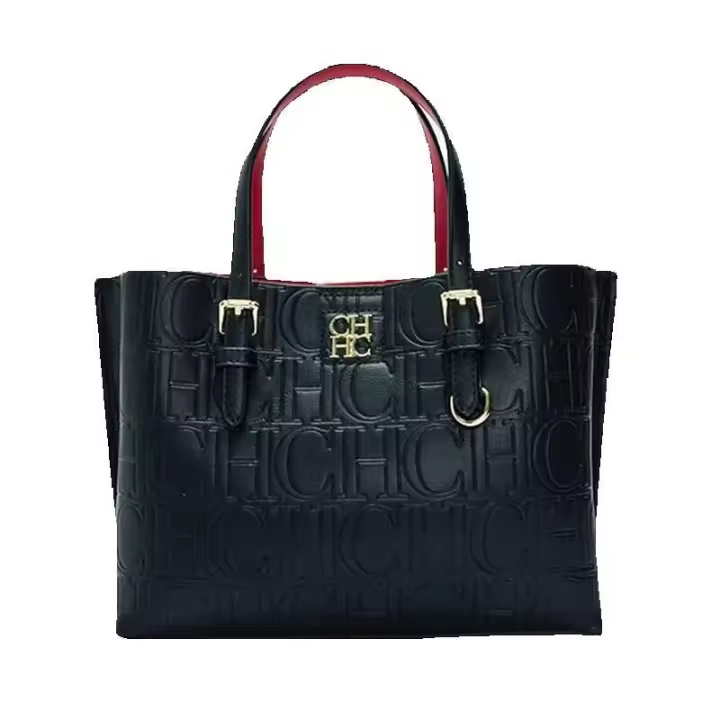 CH Bolso de gran capacidad Diseño de letras de alta calidad Modelos clásicos para mujer Marca Elegante Moda Bandolera Regalo Mochila de lujo de alta gama multicolor - 1
