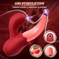Leten Vibrador 2 en 1 Estimulador de Clitoris y Masturbador de Punto G Juguete Sexual para Mujeres - details 1