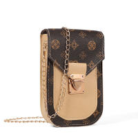 Bolso estampado para teléfono móvil 2025, bolso para mujer, bolso para teléfono móvil, bolso de mujer, bolso bandolera con cadena moderno y versátil - details 0