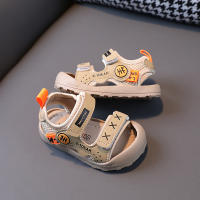 Sandalias anti-retroceso Baotou, zapatos de playa antideslizantes de suela blanda para niños marea - details 18