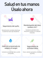 Anillo SANLEPUS con Seguimiento de Salud: Sueño, Oxígeno en Sangre y Actividad Física | Diseño Elegante - details 2
