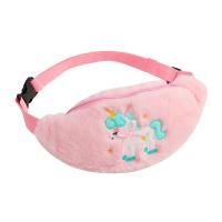 Piñonera de felpa de unicornio para niños, bolsos cruzados de princesa pequeña, dibujos animados para jardín de infantes, bols - details 8