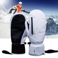 Guantes de pantalla impermeables para hombre y mujer, manoplas cálidas para moto de nieve, esquí, snowboard, guantes de invierno, guantes gruesos térmicos para nieve - details 3