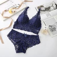 Conjunto de Lencería de Encaje sin Costuras para Mujeres Conjunto de Sujetador y Panty Bordado con Encaje Intimidad con Estilo - details 18