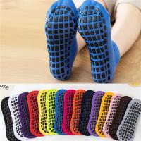 Calcetines de trampolín para adultos y niños, calcetines antideslizantes con suela de silicona para yoga, deportes de interior, jardín de infantes, paquete de 10 pares - details 19