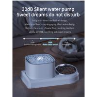 Fontanera de Agua Automática para Gatos 2en1 Dispensador de Comida y Agua Filtrada Recirculante 3L - details 6