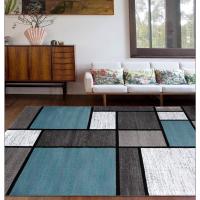 Alfombras de Salón antideslizantes, Modernas, Pelo Corto para Salón, Dormitorio, área Interior - details 4