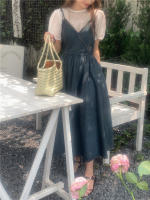 Vestidos de mujer, Vestido veraniego, blusa de verano, traje de 2 piezas sin mangas, Vintage, trajes de Vestido para niñas, Vestido femenino, se vende por separado - details 15