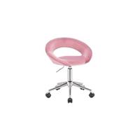 Taburete de Trabajo de 1 Pieza Giratorio Taburete de Silla Giratoria Silla de Oficina con Respaldo de Altura Regulable en Blanco - details 17