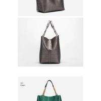 CH Ladies Versátil Superior Sense of Solid Color Bolso de mano de gran capacidad para mujer Estilo de moda diario simple Mochila de lujo de alta gama - details 11
