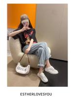 Popular] verano Baotou malla blanco zapatos de moda casual plataforma solo zapatos perezoso un pedal zapatillas de las mujeres desgaste exterior - details 18