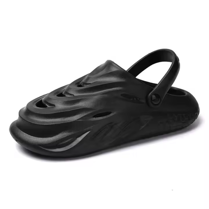 Sandalias planas ligeras y casuales con suela suave, perfectas para la playa y el jardín. - 1