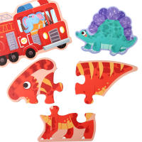 Conjunto de Rompecabezas Educativo para 3-4 Años Temáticas de Animal y Transportación - details 4