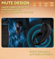 Leten APP anillo vibrador vibrador de clítoris mujeres estimulador de clítoris juguetes sexuales para adultos para hombres mejora de la erección masculina 18 - details 2