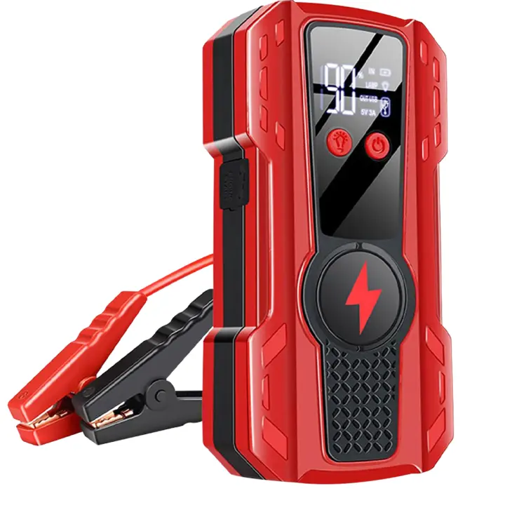 99900mAh arrancador de batería de coche, 12v energía de emergencia del automóvil, banco de energía portátil, sistema de carga de la batería del coche, refuerzo automático, banco de energía con la bolsa - 1